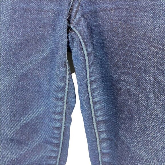 American Eagle Outfitters Womens Blue Dark Wash Super Hi Rise Jegging US 8 Short - Picture 6 of 14